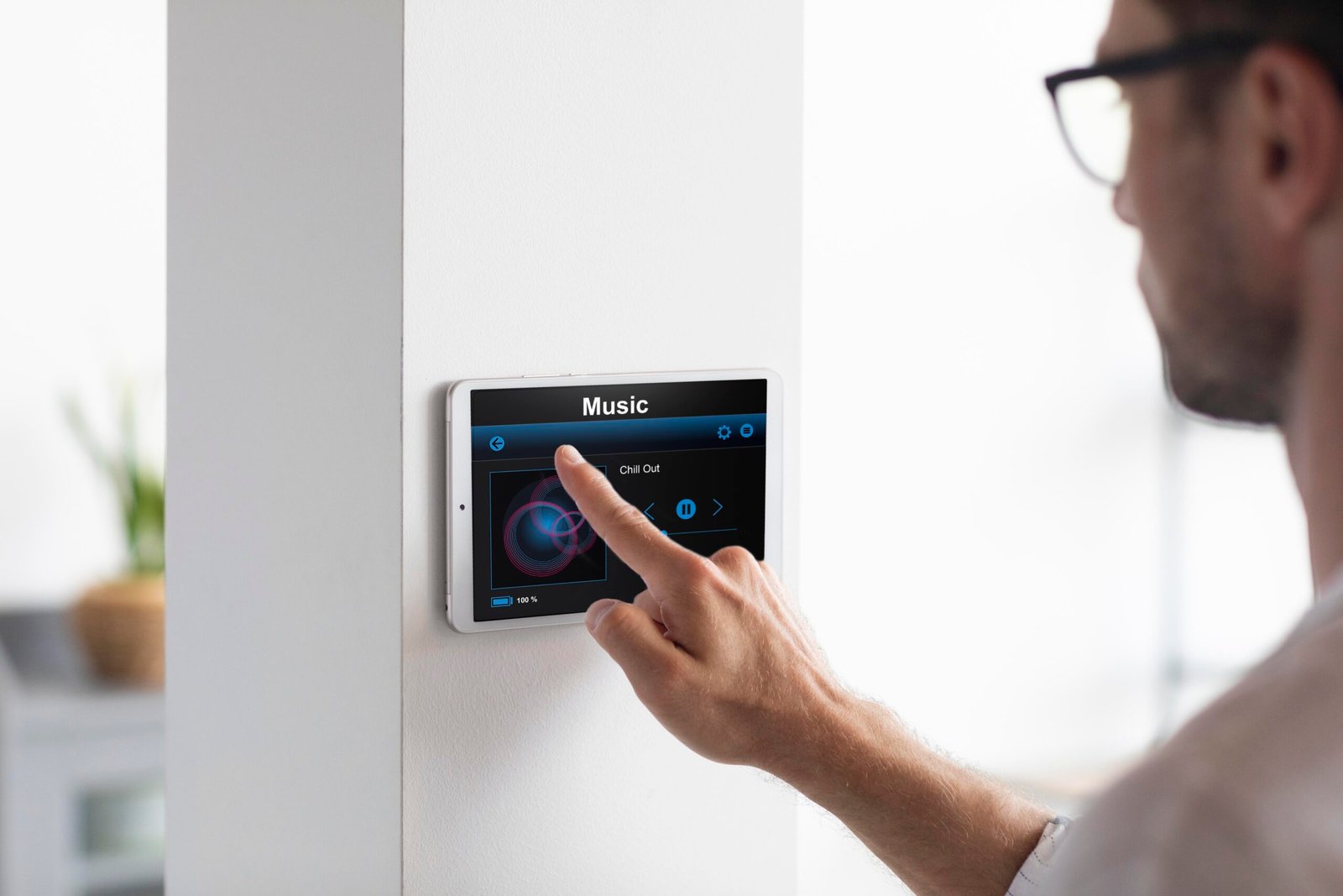 man-using-tablet-his-smart-home